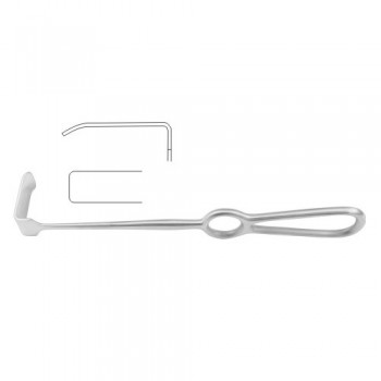 Kocher Retractor Stainless Steel, 23 cm - 9" Blade Size 61 x 25 mm